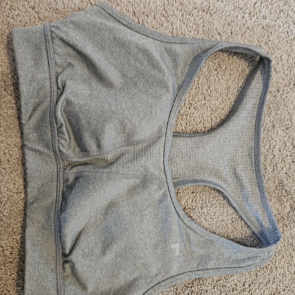 Fila Gray Racerback Sports Bra